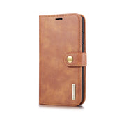 Für iPhone XS Max DG.MING Crazy Horse Texture Flip Abnehmbare magnetische Lederhülle mit Halter & Kartenfächern & Geldbörse, iPhone XS Max, Für iPhone XS Max